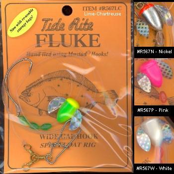 High - Low Rig - Squid Skirt Teasers -Green Chartreuse | Monomoy Tackle