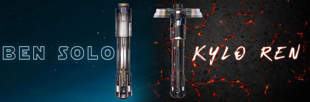 Espada láser de Ben Solo y Kylo Ren