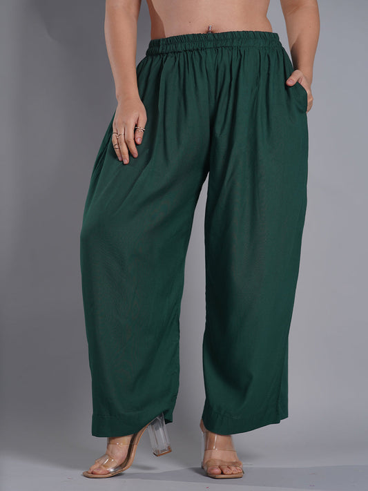 Trousers for Women-Suave-Olive-High Rise Wide Leg Pants|Salt Attire-Luxury  Business Casuals