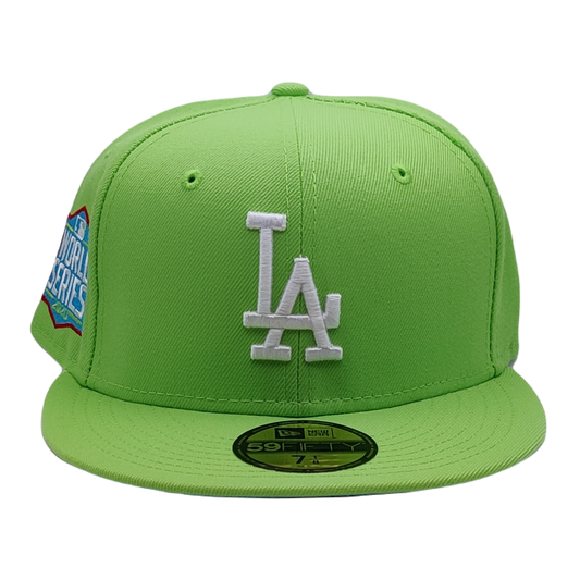 Royal Blue Los Angeles Dodgers Icy Blue Bottom Swarovski Crystal 1980 All Star Game Side Patch New Era 59FIFTY Fitted 73/4