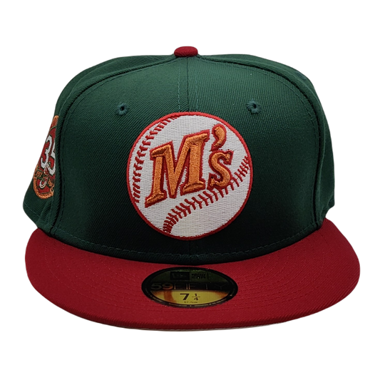 Brown Seattle Mariners Pink Bottom 30th Anniversary Side Patch New Era –  Exclusive Fitted Inc.