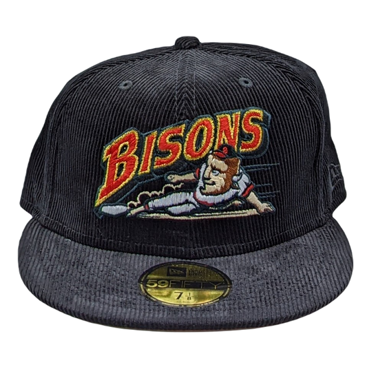 BUFFALO BISONS BY RAY OFF WHITE / BLUSH NEW ERA FITTED CAP