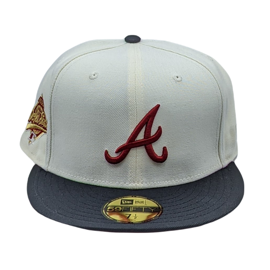  New Era Atlanta Braves 59FIFTY 2021 World Series Champions  Olive Retro Fitted Cap, Hat (as1, Numeric, Numeric_7_and_3_eighths) :  Sports & Outdoors
