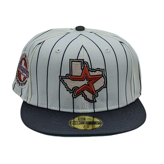 New Era Anaheim Angels 40th Anniversary Pinstripe Heroes Elite Edition  59Fifty Fitted Hat