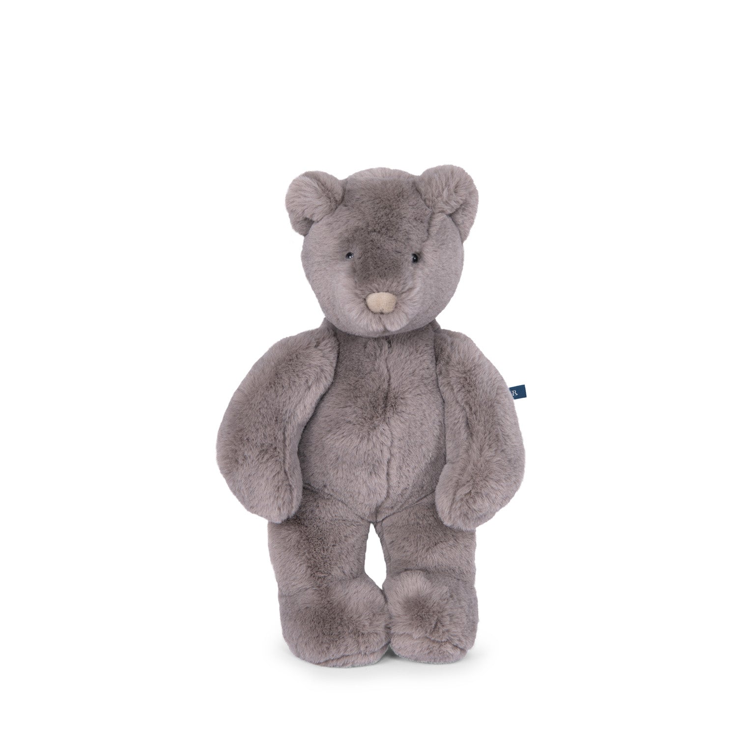 <h5>Description</h5>
<p>This teddy bear with super-soft grey fur is called Arthur. Isn&#39;t he just adorable?<br>With his tiny snout, big paws and round ears, he is the ideal companion to cuddle.<br>Easy to grab, he will become your little one&#39;s best friend. (Oeko-Tex fur)   </p>
<h5>Specifications</h5>
<p> <strong>Color</strong>: Off white<br><strong>Recommended Age</strong>: 0+<br><strong>Material</strong>: # Cotton, polyester, plastic GPPS<br><strong>Size (inches)</strong>: L: 7 x W: 13 x H: 7<br><strong>Weight (lbs)</strong>: 0,363<br><strong>Care instructions</strong>: Machine washable at 30°C on wool cycle.No tumble dry.</p>
