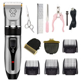 Dicway Dog Clippers Electric Pet Cats Hair Clipper Animals Grooming Haircut Cutter Shaver Trimmer Set Professional Rechargeable