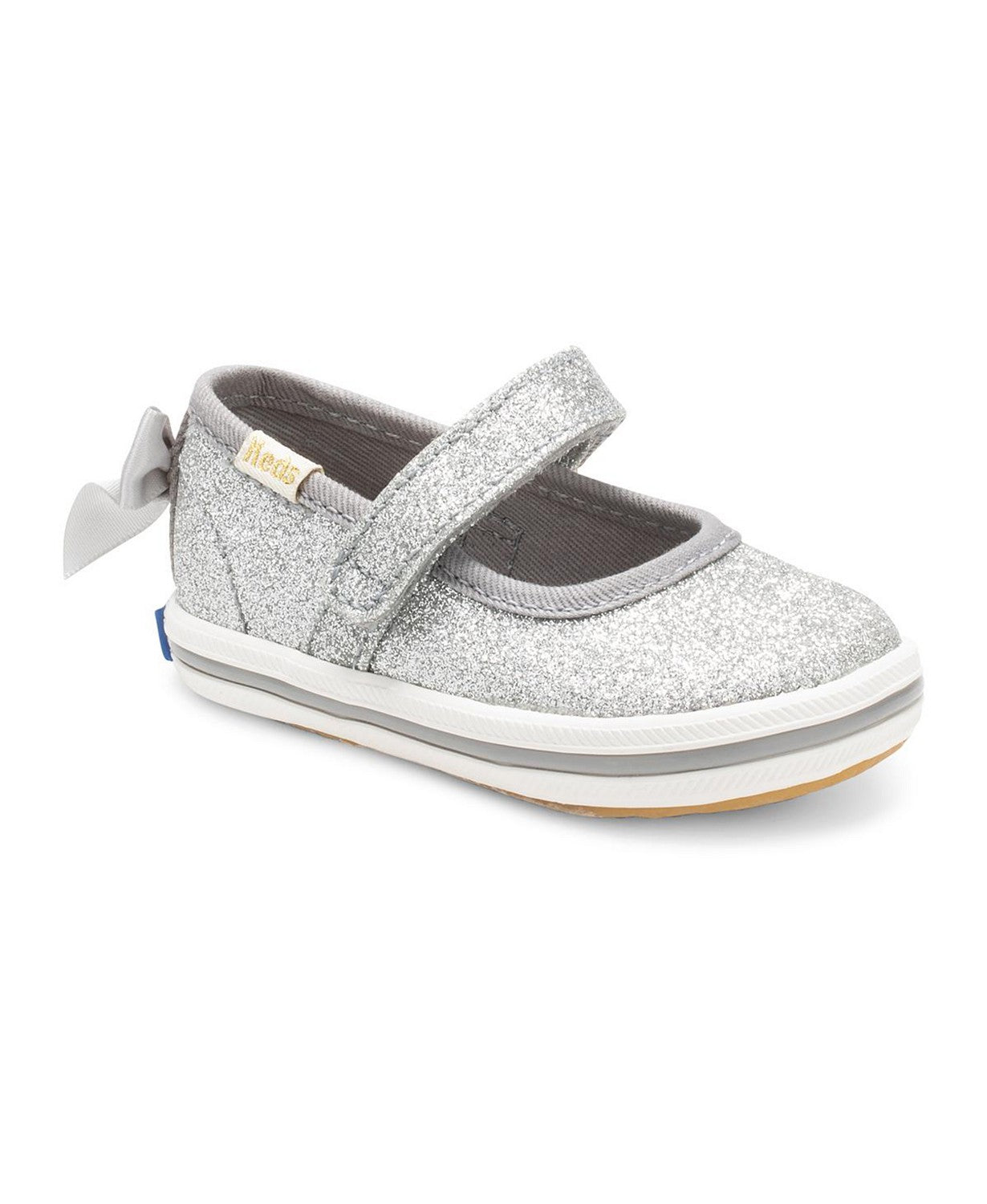 silver sparkly keds