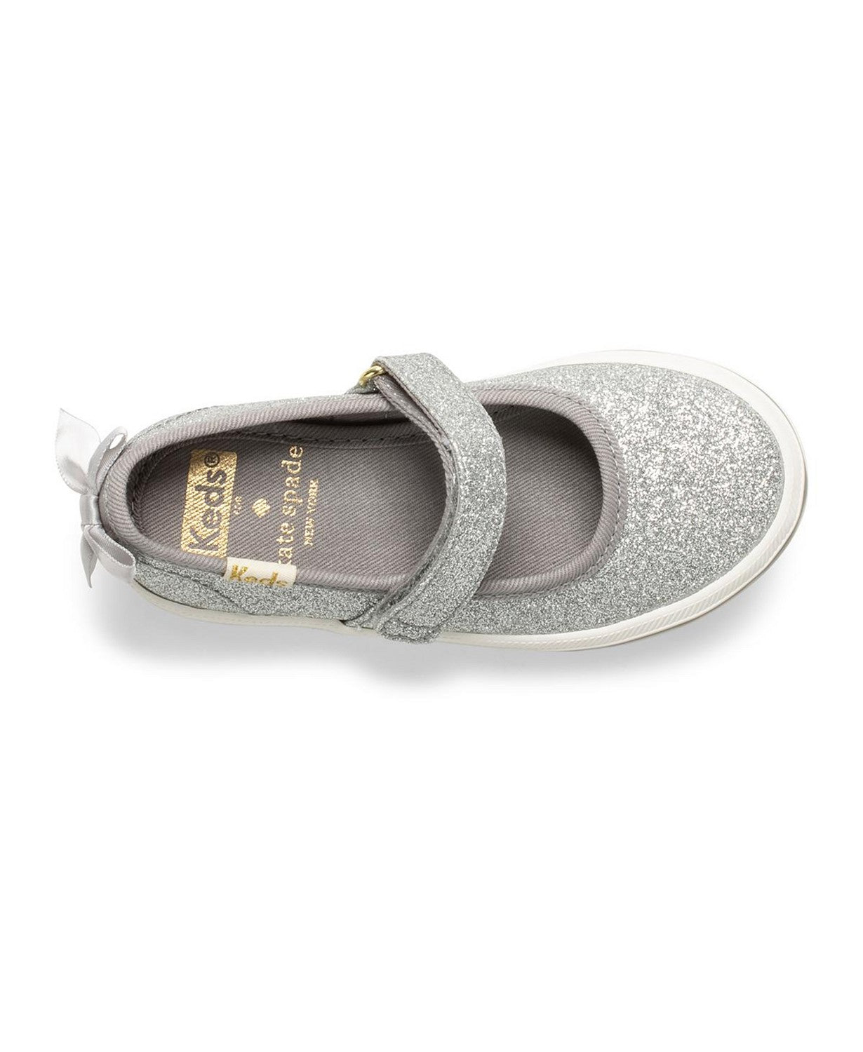 Kate Spade New York Sloane Mary Jane - Glitter Silver – Tonka Shoe Box |  Little Feet Childrens Shoes