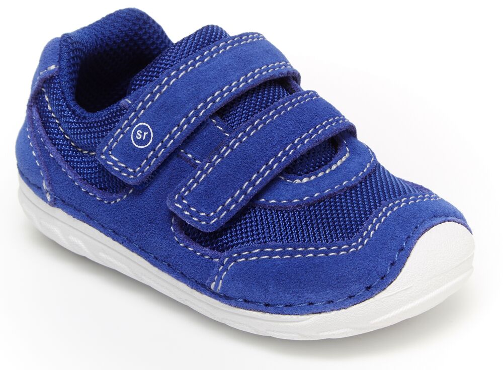 stride rite blue shoes
