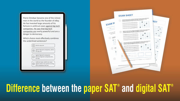 Difference Between the Paper SAT and Digital SAT