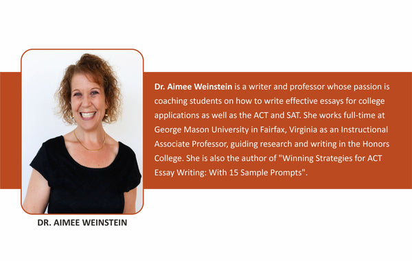 Dr. Aimee Weinstein, author of “Writing Impressive College Essays”