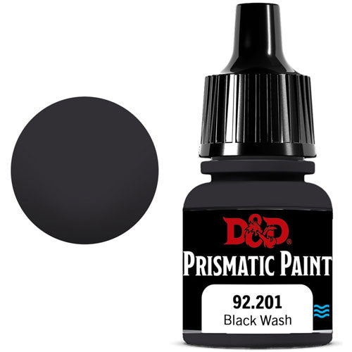 Dungeons & Dragons Prismatic Paint: Black Wash 8ml. (92.201) - Wizkids
