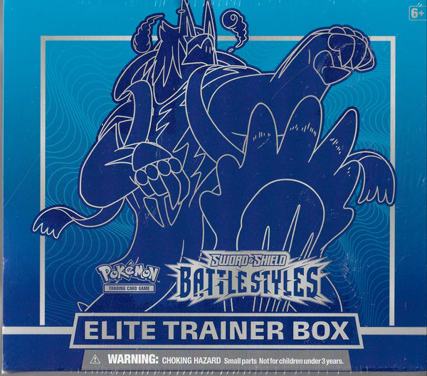 Pokemon TCG: Sword & Shield - Battle Styles Elite Trainer Box - Red