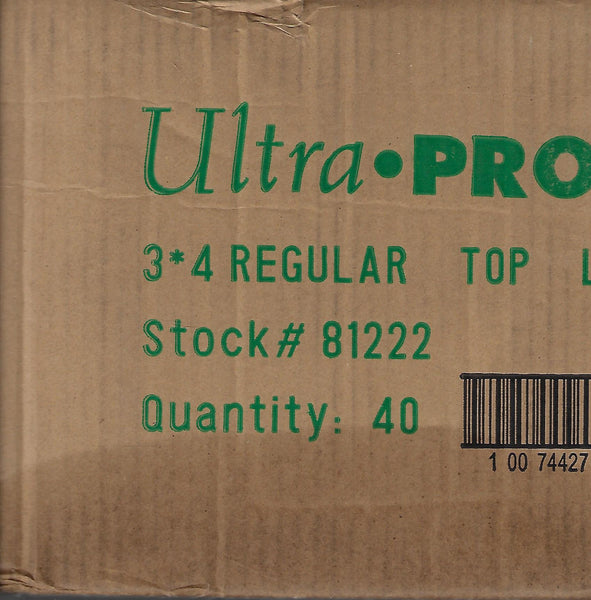 Ultra PRO 3 x 4 Clear Regular Toploader 25-count pack 81222 - Best Buy