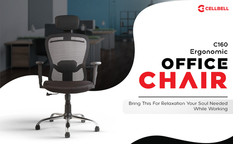 Aries C160 Mesh Office Chair [BLACK]