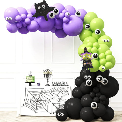 Witchy Halloween Balloon Garland Kit