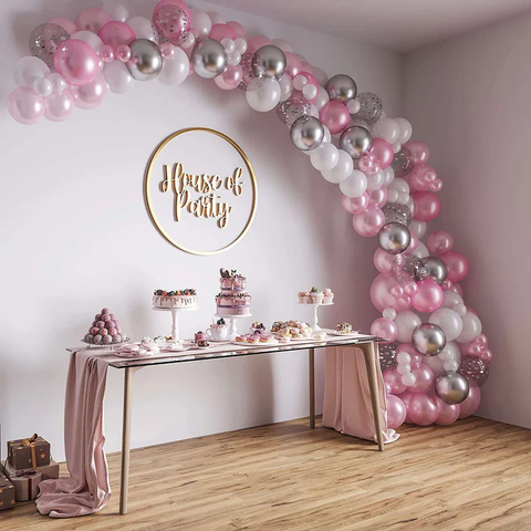 Pearl Affair Balloon Garland Kit