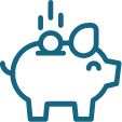 MetaFlow Sparschwein Icon