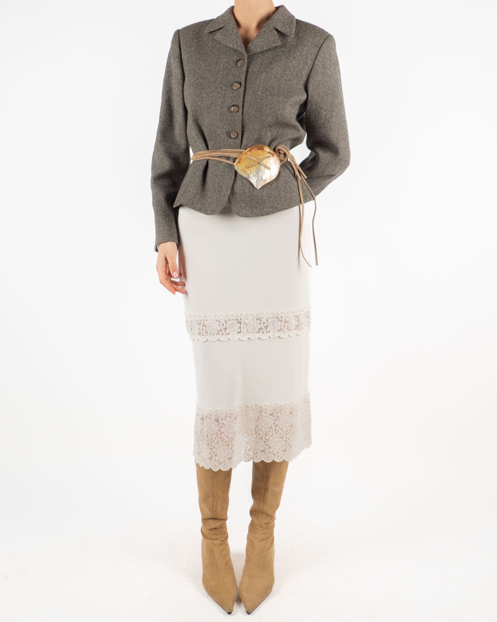 Moschino Lace Skirt