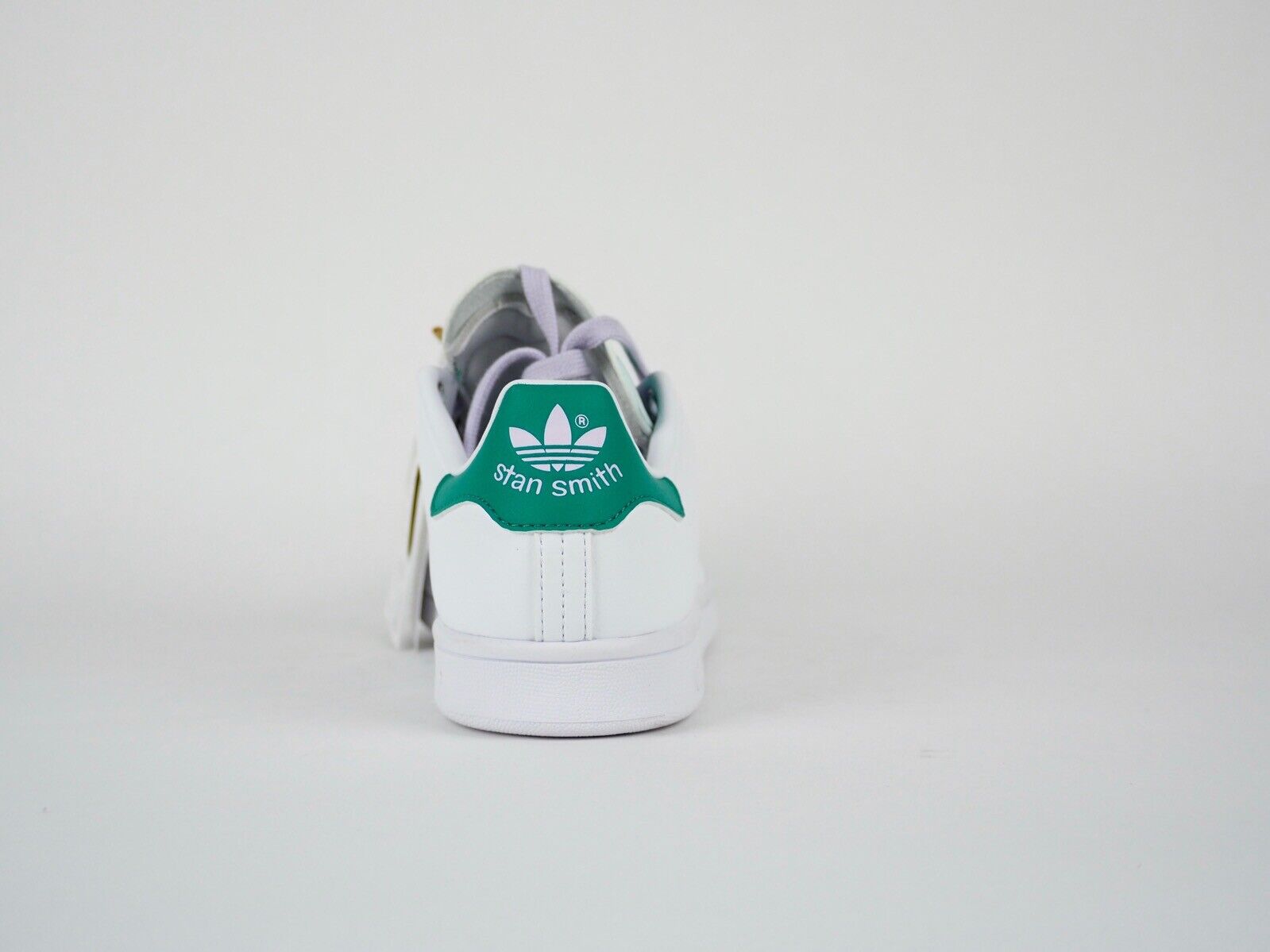 Decano Judías verdes Adicto Womens ADIDAS Originals Stan Smith H03942 White / Green Leather Light –  London Top Style