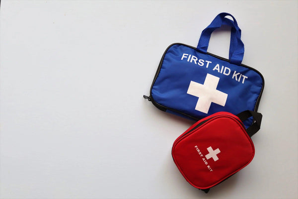 First aid kit for a medical emergency