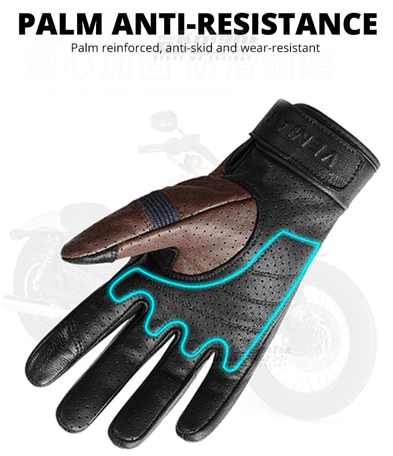 denim motorcycle gloves