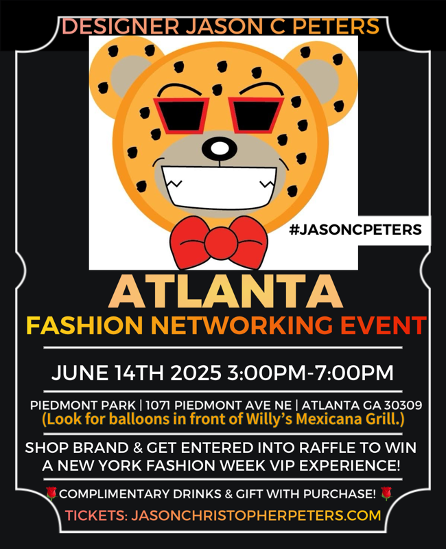 ATLANTA FASHION NETWORKING EVENT TICKET
