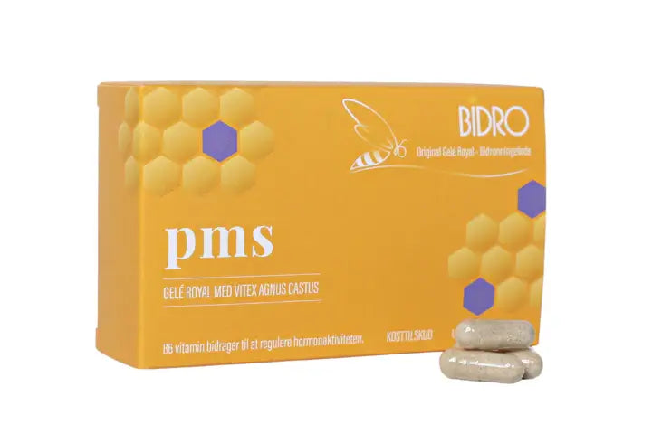 Se Bidro PMS med Vitex Agnus Castus. 60 tabletter hos Gravidtid.dk