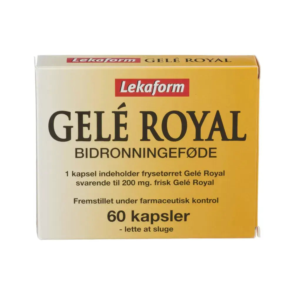 Billede af Lekaform Gelé Royal Bidronningeføde. 60 tabletter