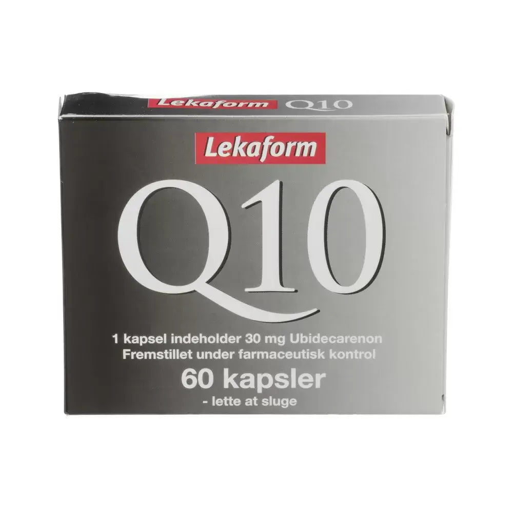 Se Lekaform Q10. 60 tablettter hos Gravidtid.dk