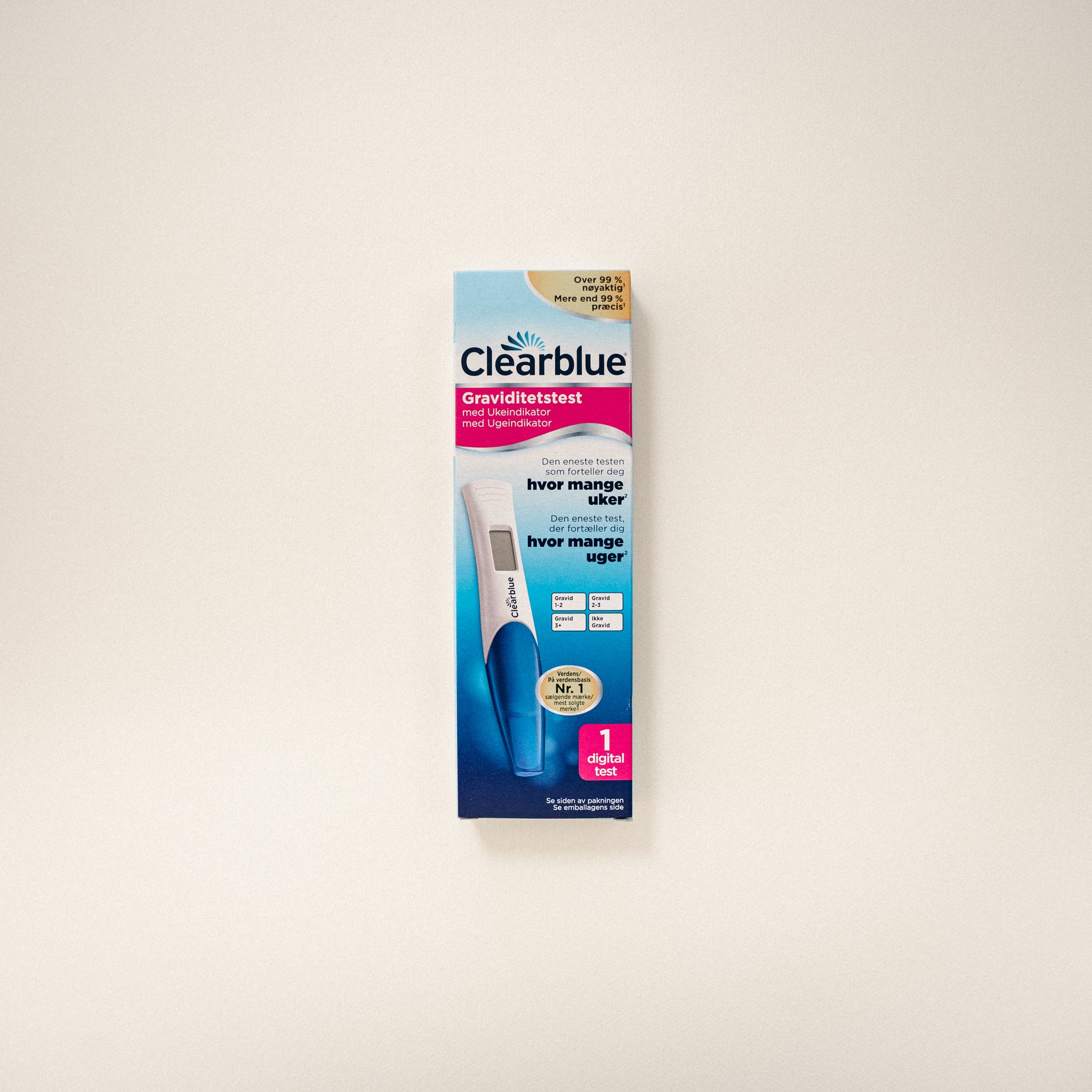 Clearblue Pregnancy with 1 pcs. – Gravidtid