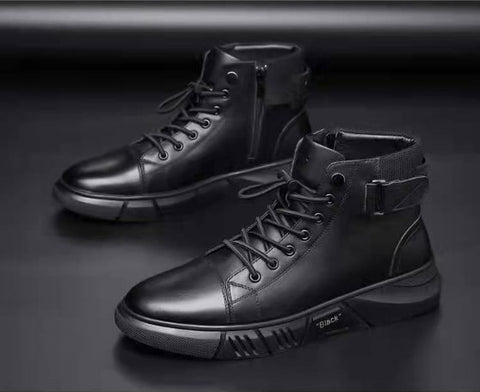 Bota Masculina de Couro Italiano Premium