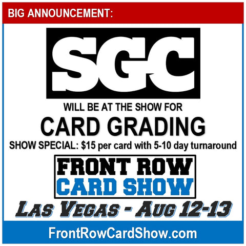 SGC Grading at Front Row Card Show