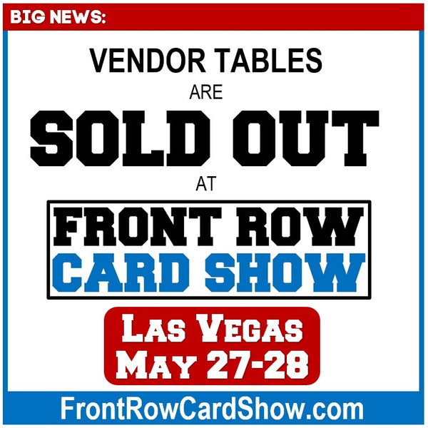 Front Row Card Show Las Vegas - Vendors