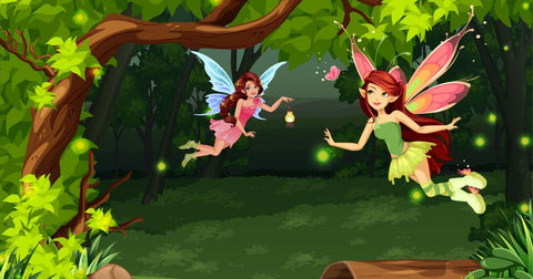 fairies in forest