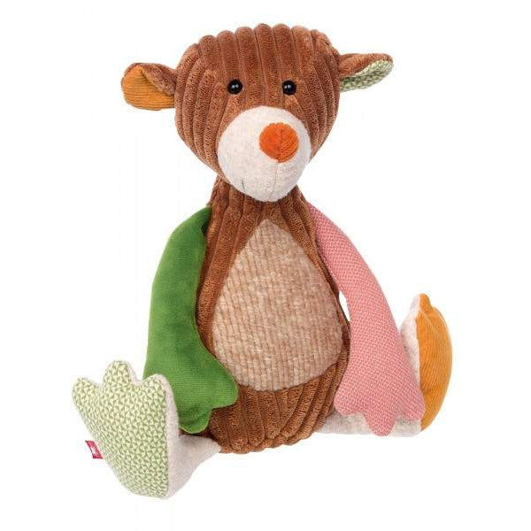 Peluche ours Patchwork 30 cm