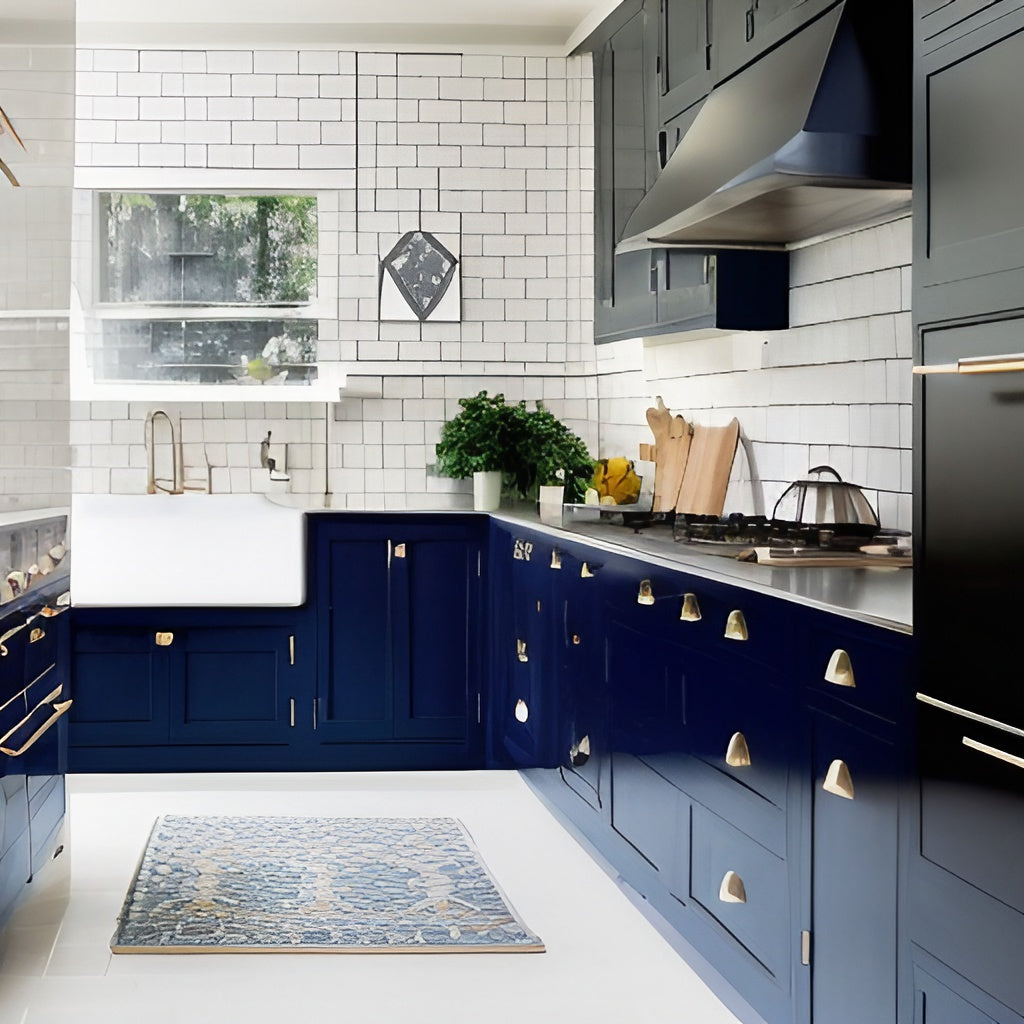 navy kitchen ideas: how to use navy in your kitchen design