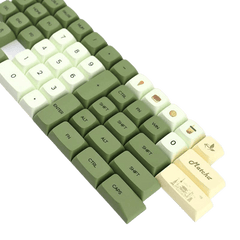 keycaps Matcha Clavier Custom 40%