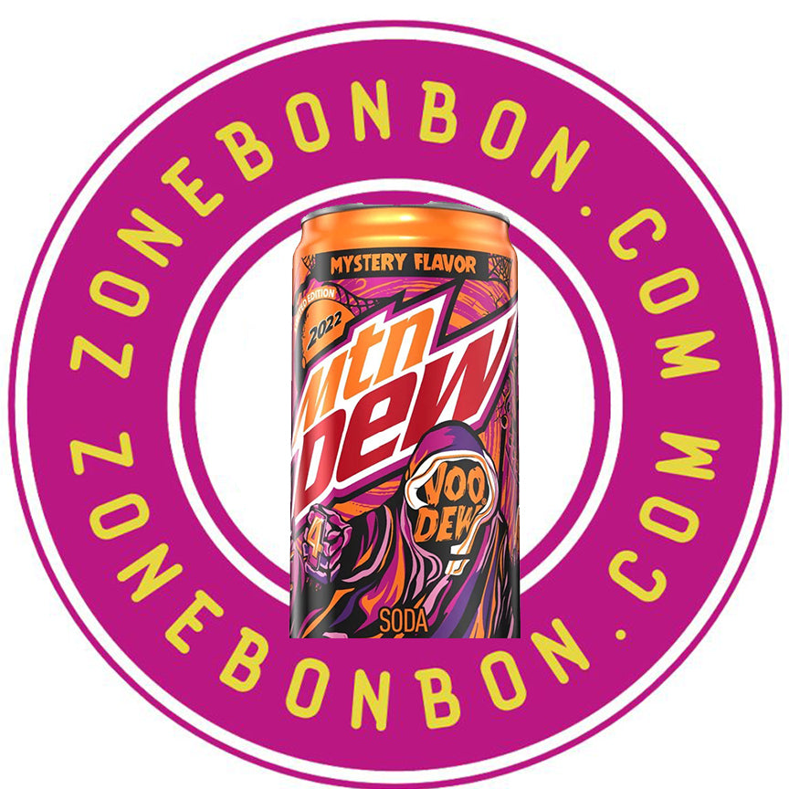 Mountain Dew Voo Dew 2022 Mystery Flavor Limited Edition Zone BonBon