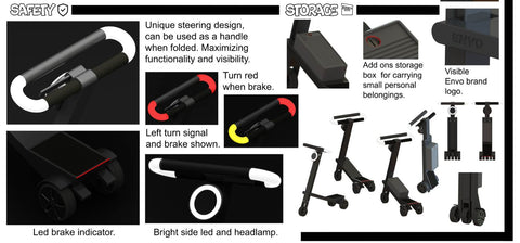 electric scooter top design ENVO Next Move Design Competition