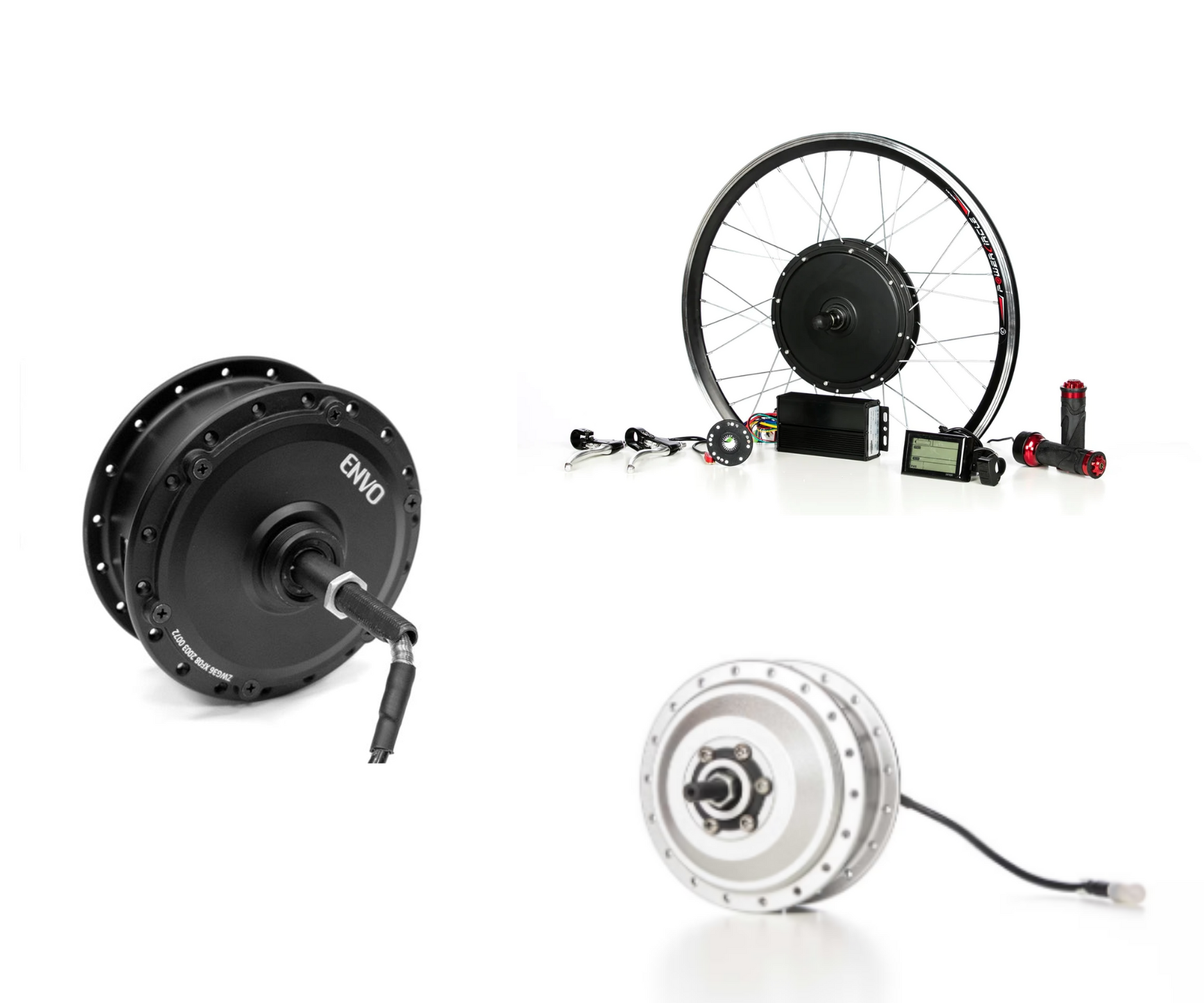 Different Hub Motors for Electric Bikes | ENVO