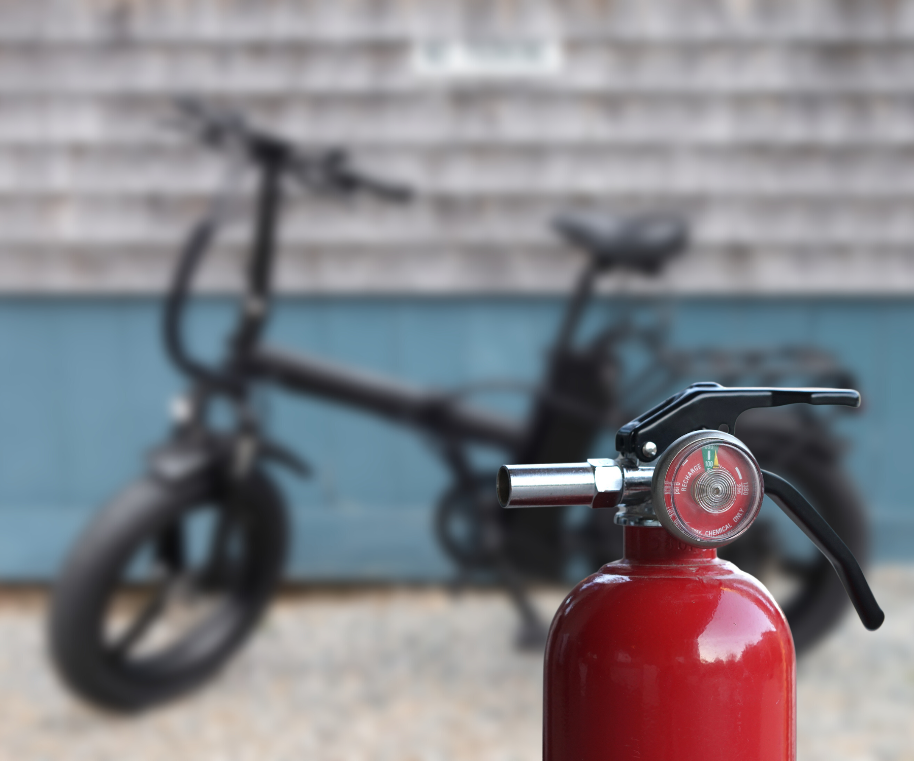 Fire extinguisher and ebike | ENVO