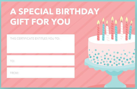 Pink Personalised Birthday Invitation