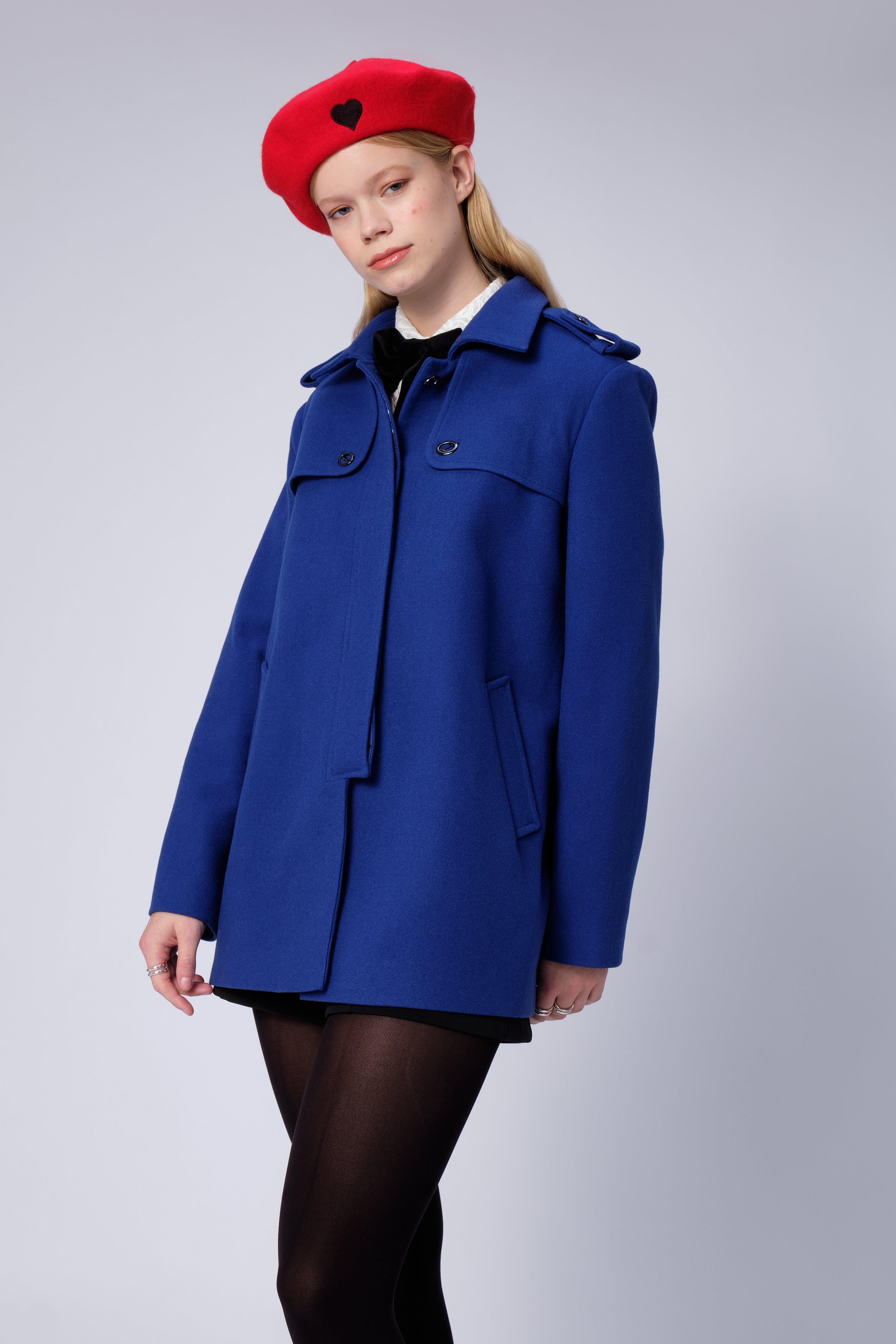 Cobalt blue trench coat – StillSveta