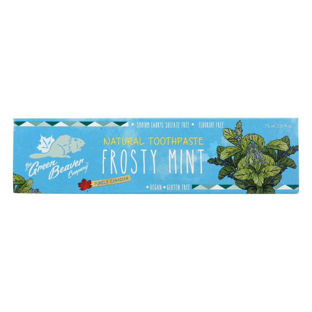 green beaver frosty mint toothpaste