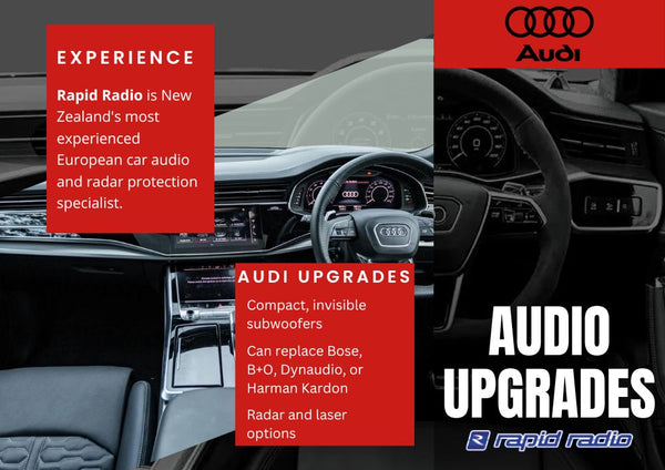 Audi Audio Upgrade - SYSTEM THREE – rapid-radio