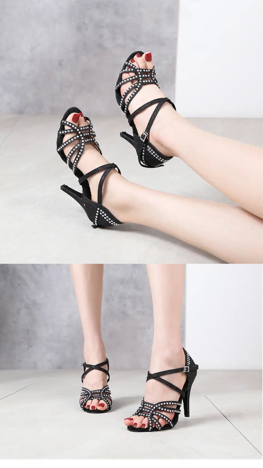 Chaussures de Danse Salseras Noires