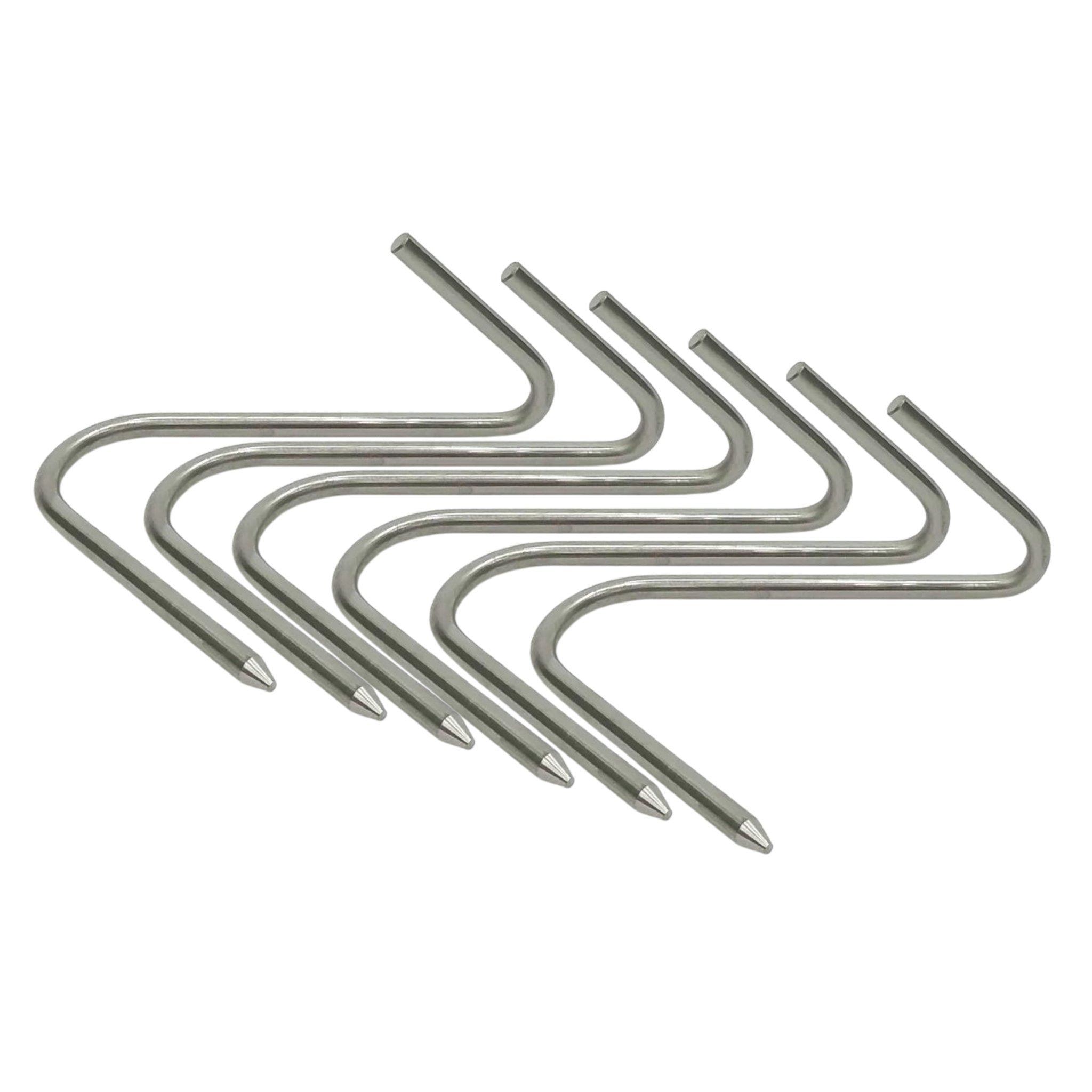 MonkeyJack Strong Durable 316 Stainless Steel Metal S Hook Multipurpose Hooks  Food Safe for Butcher Meats, Organizing Utensils, Pots and Pans, Jewelry,  Belts, Closets : : Home