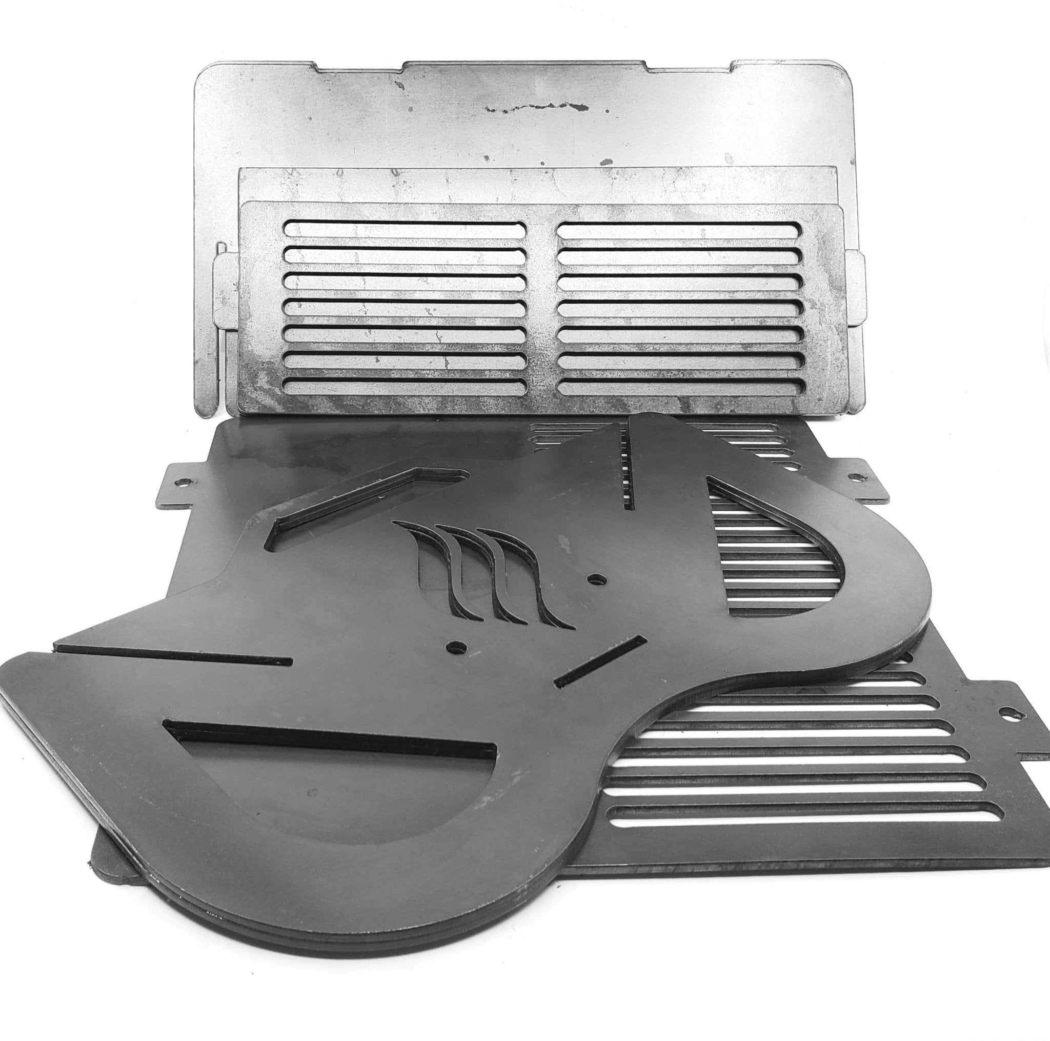 Griddle Plate For 22 Kettle With Sidewalls And Exhaust – Hunsaker Vortex  Smokers