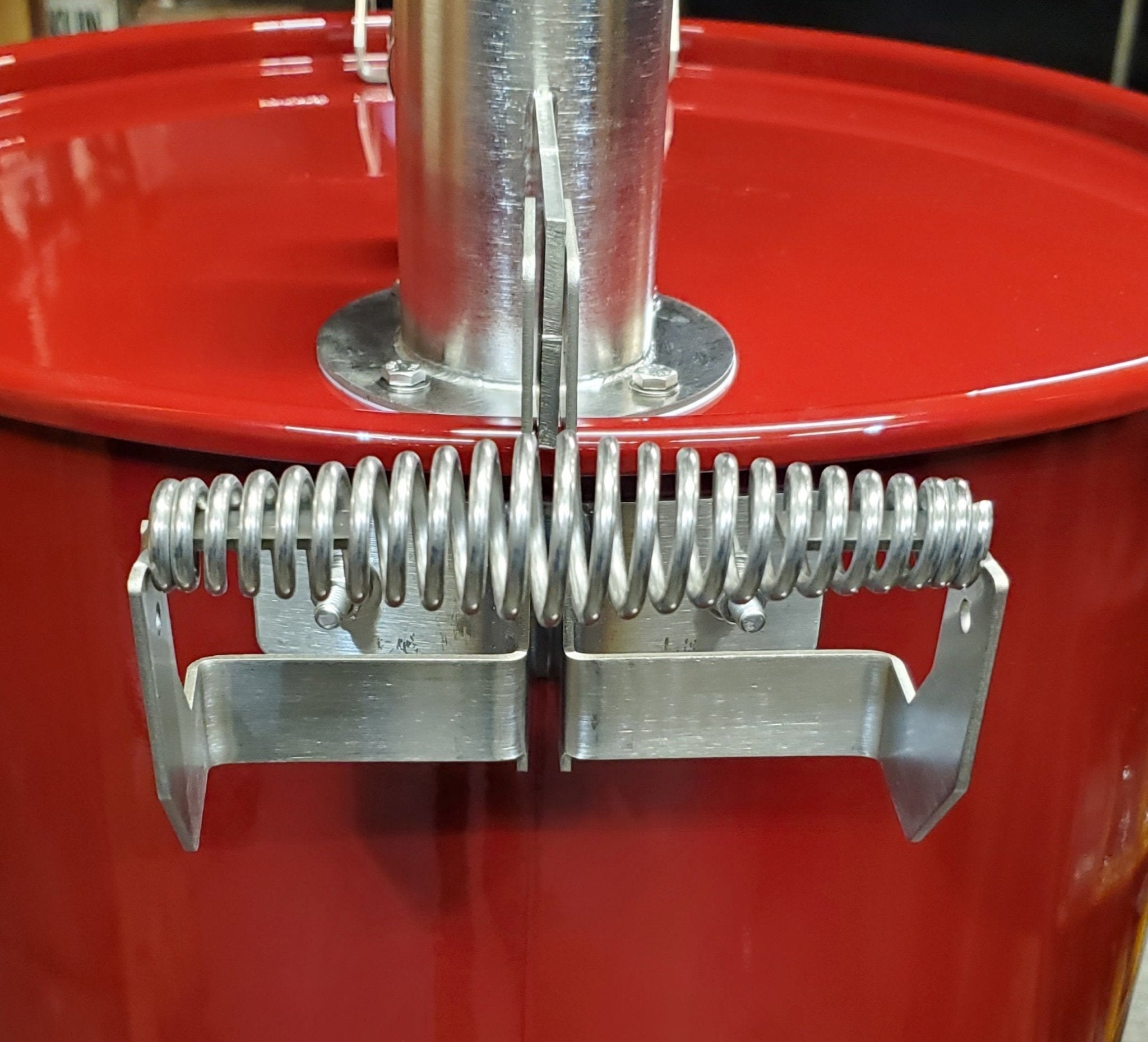 55 Gallon Drum Stainless Steel Rib Hanger with Hooks – Hunsaker